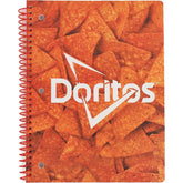 Doritos Cute One Subject Spiral Notebook College Ruled, 3 Ring Single Subject Spiral for School Fun Cute Notebooks