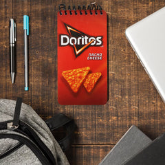 Doritos Cute Spiral Small Notebook Pocket Size Notepad, College Ruled Memo Pads for Home, Office, College and School 6.5"x3.5"