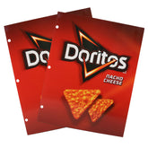 Doritos Kids Folders with Pockets for Girls and Boys 2 Pocket Folder for Kids 2 Pack