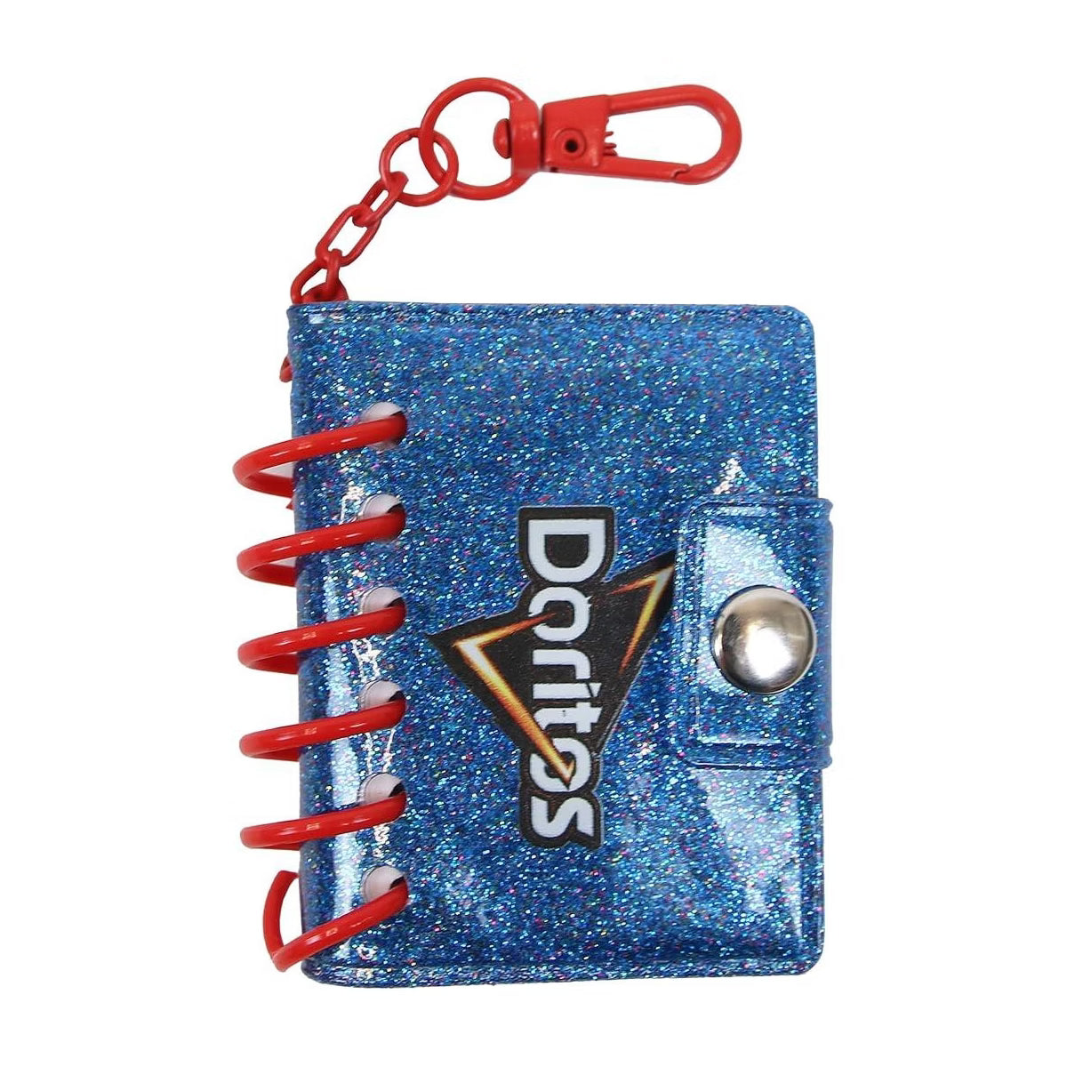 Doritos Mini Composition Notebook Keychain, Clip on Book Keychain for Backpack, 2" x 2.5" Back to School/Work