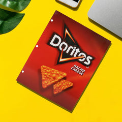 Doritos Kids Folders with Pockets for Girls and Boys 2 Pocket Folder for Kids 2 Pack
