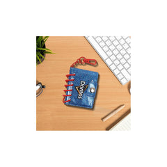 Doritos 2 Pack Mini Composition Notebook Keychain, Clip on Book Keychain for Backpack, 2" x 2.5" Back to School/Work